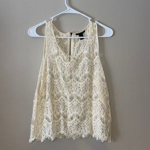 Forever 21 Lace Tank Top